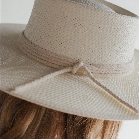 Gigi Pip Bre Pork Pie Straw Hat - Picture 4 of 8